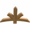 Ekena Millwork Davenport Rough Sawn Timber Gable Bracket, Western Red Cedar, 36"W x 24"H x 2"D x 4"F, 16/12 Pitch GBW036X24X0204DAV00RWR - alternate 3